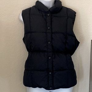 ❄️Black Land’s End Down Puffer Vest w/Pockets!❄️